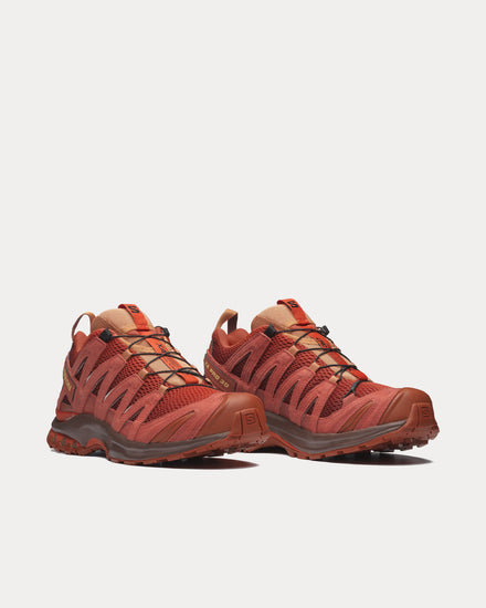 Salomon XA Pro 3D Pecan Brown / Chili Low Top Sneakers - 3