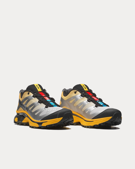 Salomon XT-4 OG Ftw Silver / Black / Lemon Low Top Sneakers - 3