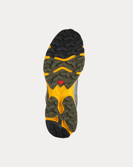 Salomon XT-4 OG Ftw Silver / Black / Lemon Low Top Sneakers - 5