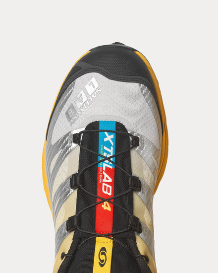 Salomon XT-4 OG Ftw Silver / Black / Lemon Low Top Sneakers - 6