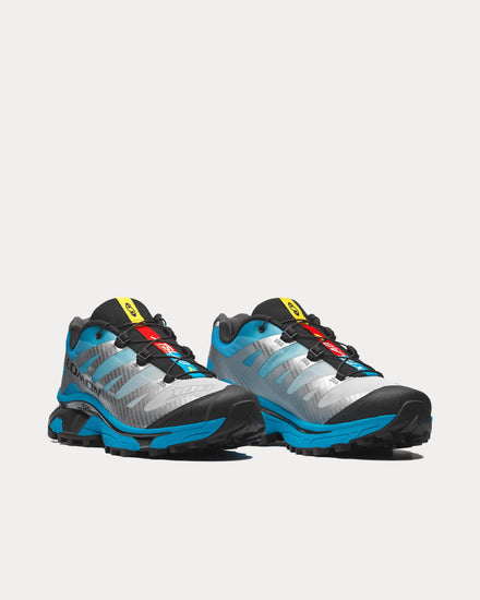 Salomon XT-4 OG Ftw Silver / Black / Transcend Blue Low Top Sneakers - 3