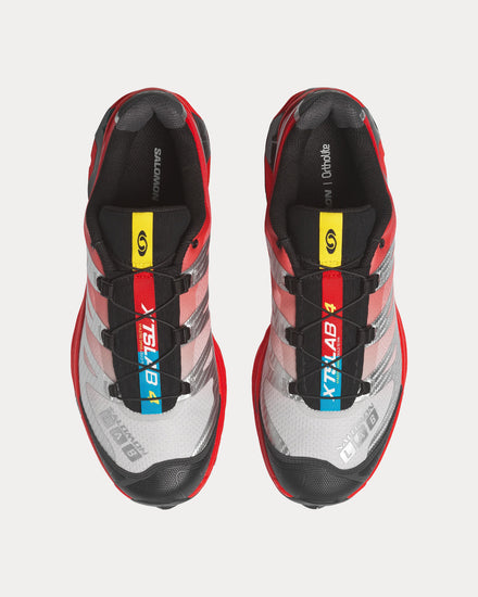 Salomon XT-4 OG Ftw Silver / Black / Fiery Red Low Top Sneakers - 2