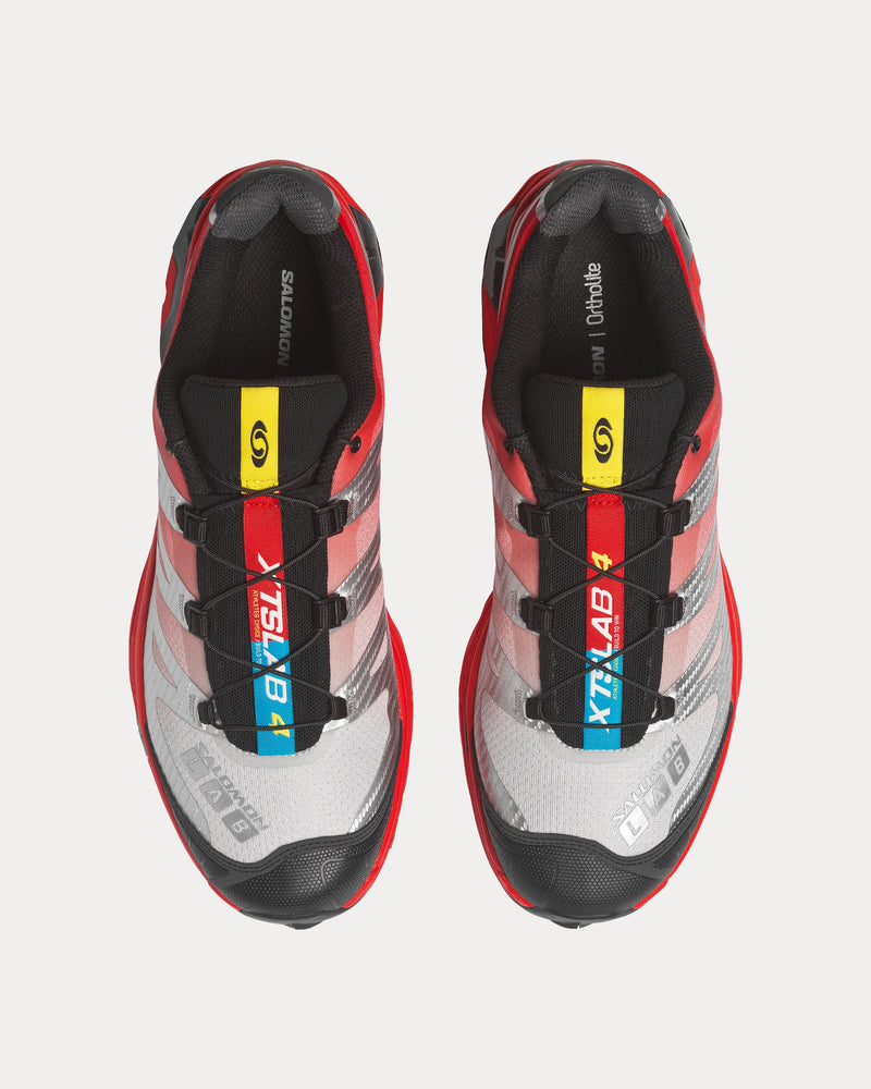 Salomon Unisex XT-4 OG Ftw Silver / Black / Fiery Red Low Top Sneakers