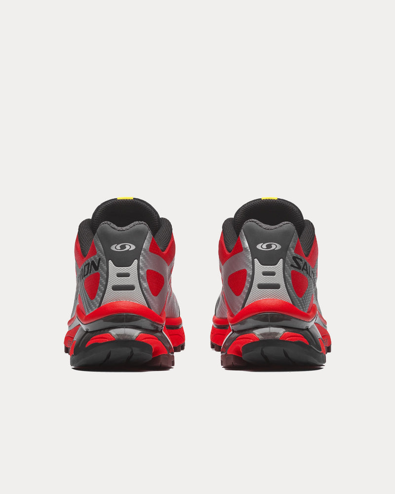 Salomon Unisex XT-4 OG Ftw Silver / Black / Fiery Red Low Top Sneakers