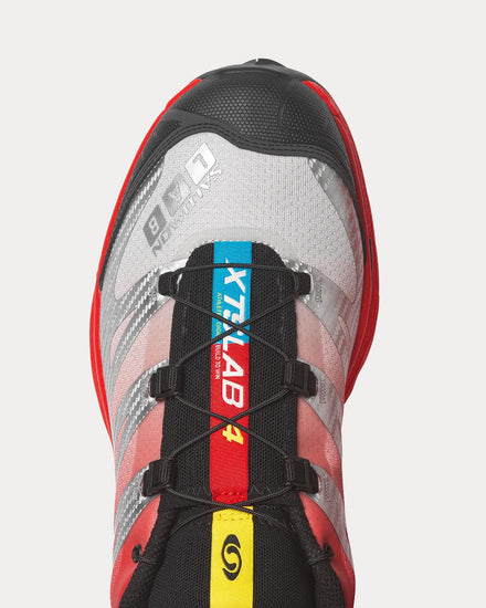 Salomon XT-4 OG Ftw Silver / Black / Fiery Red Low Top Sneakers - 6