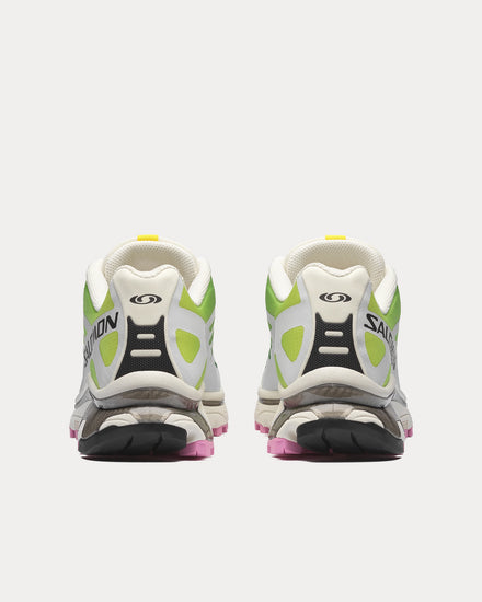 Salomon XT-4 OG Vanilla Ice / Acid Lime / Pink Frosting Low Top Sneakers - 4