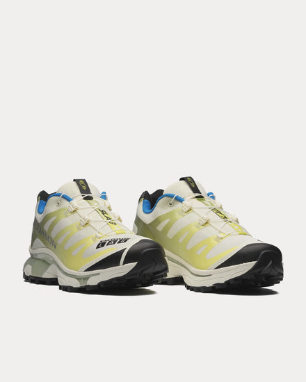 Salomon XT-4 OG Vanilla Ice / Black / Clearly Aqua Low Top Sneakers - 3