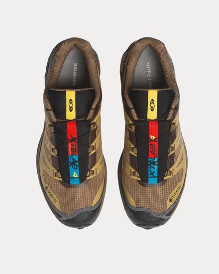 Salomon XT-4 OG Gore-Tex Coyote Brown / Willow / Dragon Fire Low Top Sneakers - 2