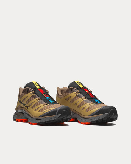Salomon XT-4 OG Gore-Tex Coyote Brown / Willow / Dragon Fire Low Top Sneakers - 3