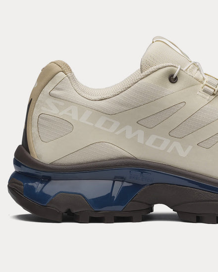 Salomon XT-4 OG Protective Vanilla Ice / Black Coffee / Dark Blue Low Top Sneakers - 5