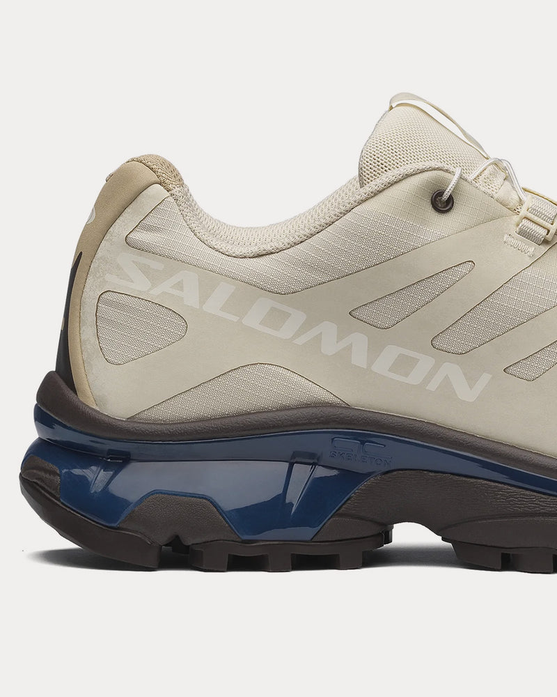 Salomon XT-4 OG Protective Vanilla Ice / Black Coffee / Dark Blue Low Top Sneakers - 5