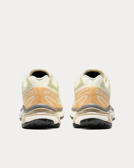 Salomon XT-6 Aloe Wash / Hazelnut / Feather Gray Low Top Sneakers - 4