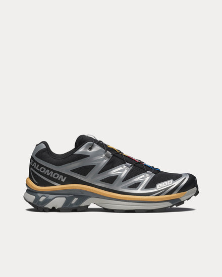 Salomon XT-6 Black / Ftw Silver / Warm Apricot Low Top Sneakers - 1