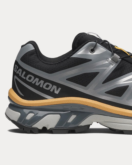 Salomon XT-6 Black / Ftw Silver / Warm Apricot Low Top Sneakers - 5