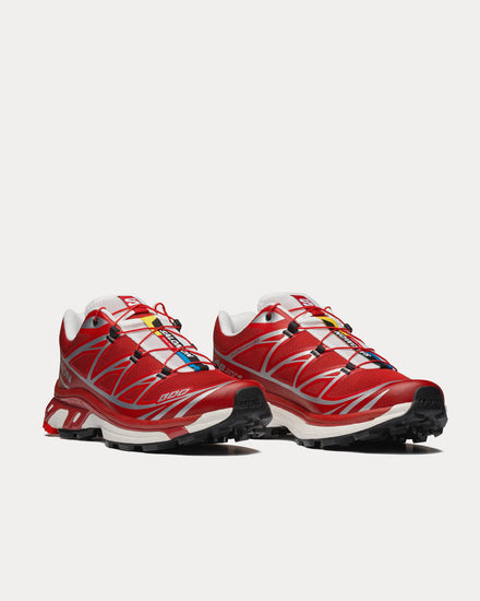 Salomon XT-6 Lava Falls / White Low Top Sneakers - 3