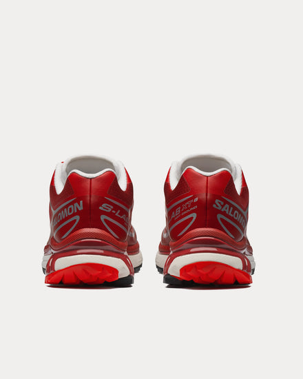 Salomon XT-6 Lava Falls / White Low Top Sneakers - 4