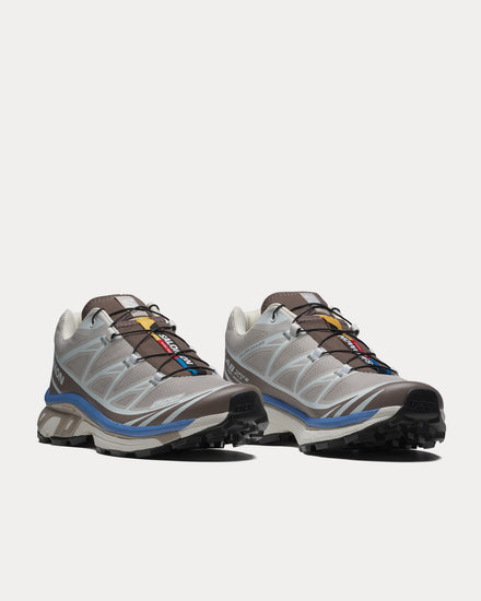 Salomon XT-6 Silver Cloud / Iron / Ultramarine Low Top Sneakers - 3