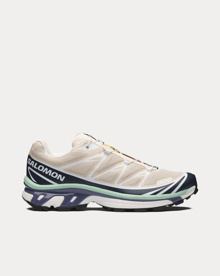 Salomon XT-6 Tapioca / Spellbound / Lichen Low Top Sneakers - 1
