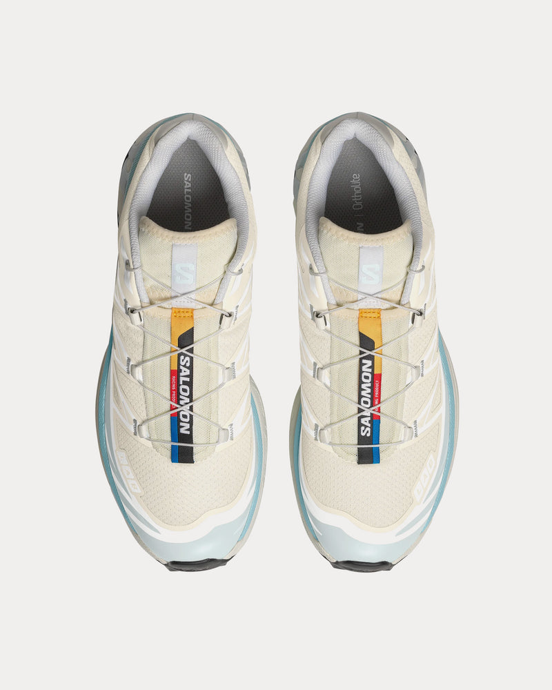 Salomon XT-6 Vanilla Ice / Ballad Blue / Iced Aqua Low Top Sneakers - 2