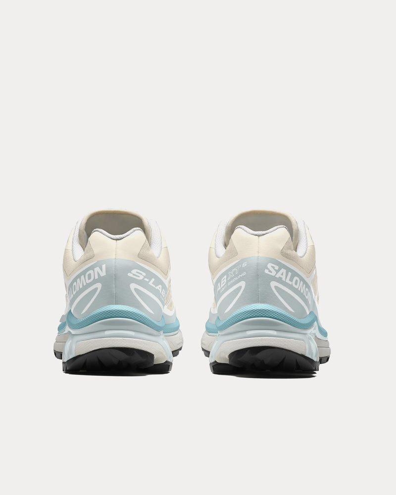 Salomon XT-6 Vanilla Ice / Ballad Blue / Iced Aqua Low Top Sneakers - 4