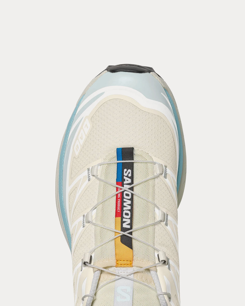 Salomon XT-6 Vanilla Ice / Ballad Blue / Iced Aqua Low Top Sneakers - 5