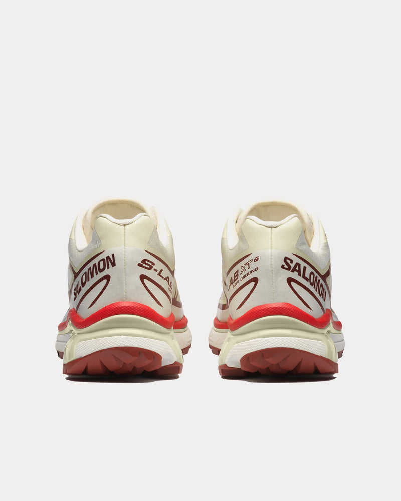Salomon Unisex XT-6 Vanilla Ice / Green Haze / Fired Brick