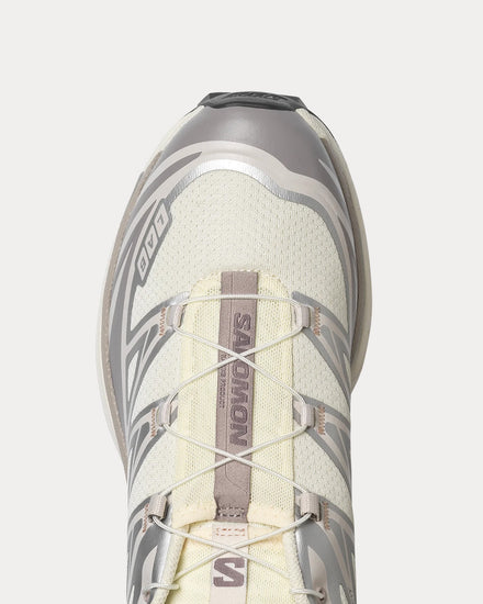 Salomon XT-6 Vanilla Ice / Ftw Silver / Lilac Ash Low Top Sneakers - 6