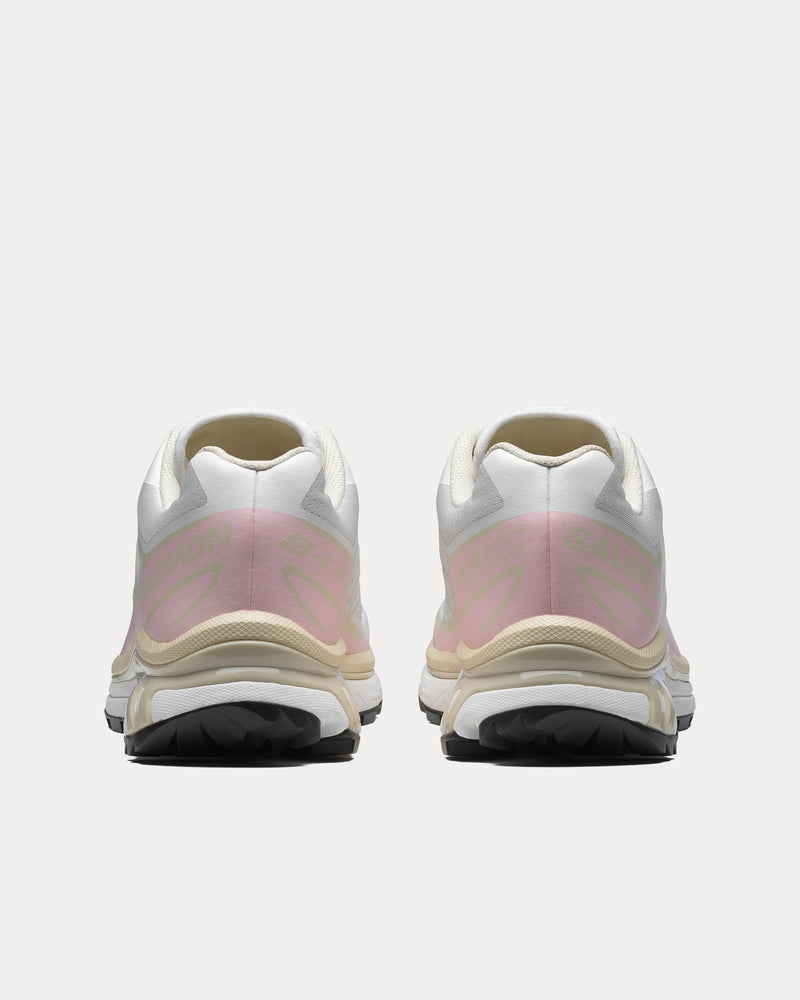 Salomon XT-6 White / Almond Milk / Fairy Tale Low Top Sneakers - 4