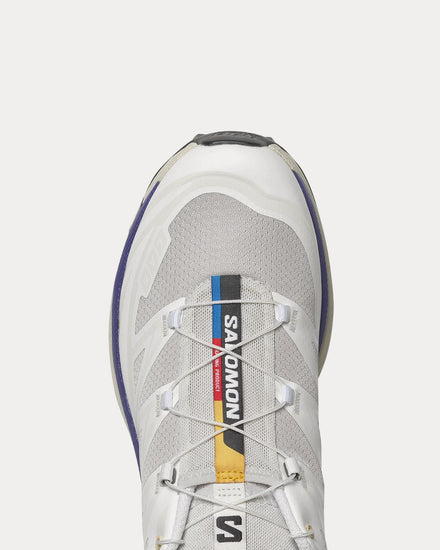 Salomon XT-6 White / Lunar Rock / Liberty Aqua Low Top Sneakers - 5