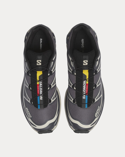 Salomon XT-6 Black / Asphalt Low Top Sneakers - 2