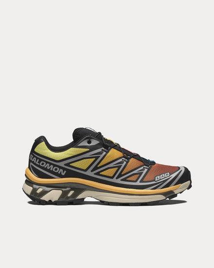 Salomon XT-6 Black / Grape Leaf Low Top Sneakers - 1