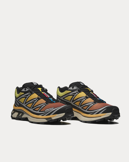 Salomon XT-6 Black / Grape Leaf Low Top Sneakers - 3