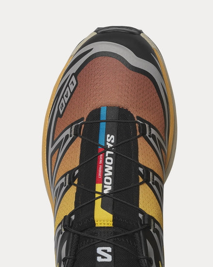 Salomon XT-6 Black / Grape Leaf Low Top Sneakers - 5
