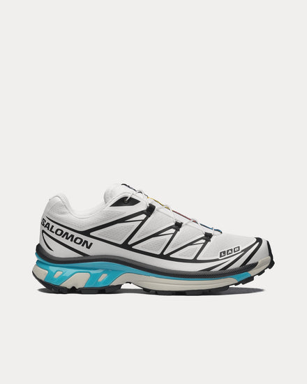 Salomon XT-6 Black / White Low Top Sneakers - 1