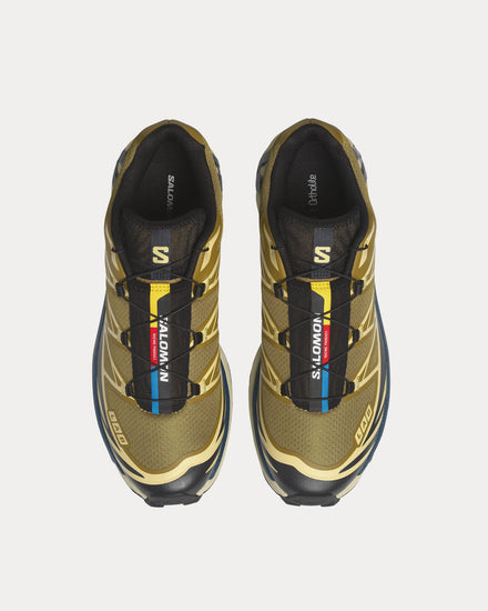 Salomon XT-6 Brilliant Olive / Dark Navy Low Top Sneakers - 2