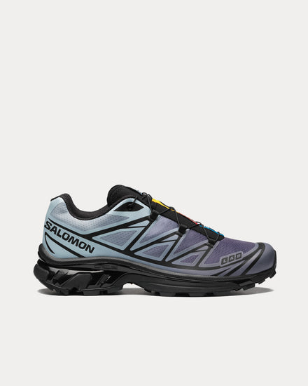 Salomon XT-6 Chromatic Black / Blue Fog / Cadet Low Top Sneakers - 1