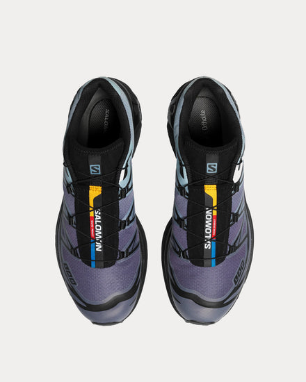 Salomon Unisex XT-6 Chromatic Black / Blue Fog / Cadet Low Top