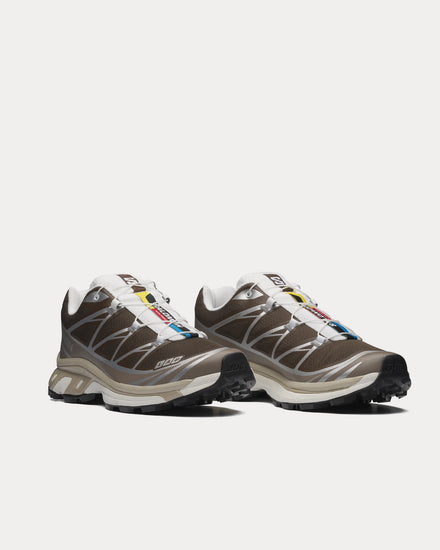 Salomon XT-6 Earth Brown / Walnut Low Top Sneakers - 3