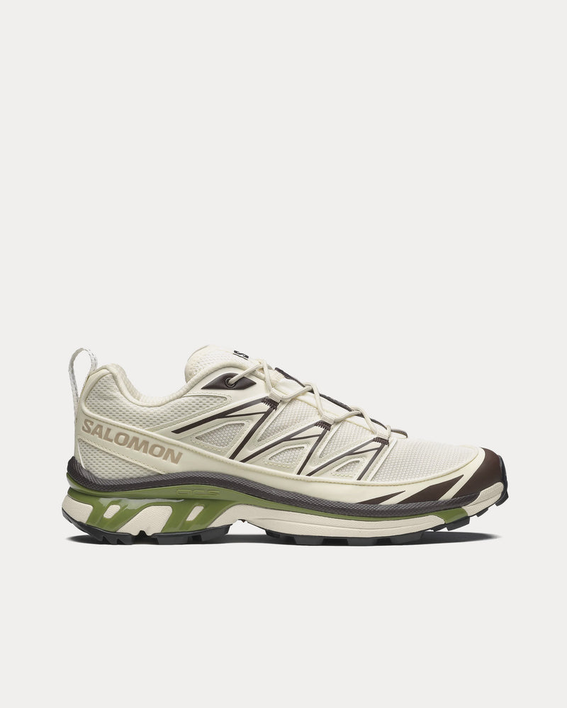Salomon XT-6 Expanse Canvas Vanilla Ice / Black Coffee / Calla Green Low Top Sneakers - 1
