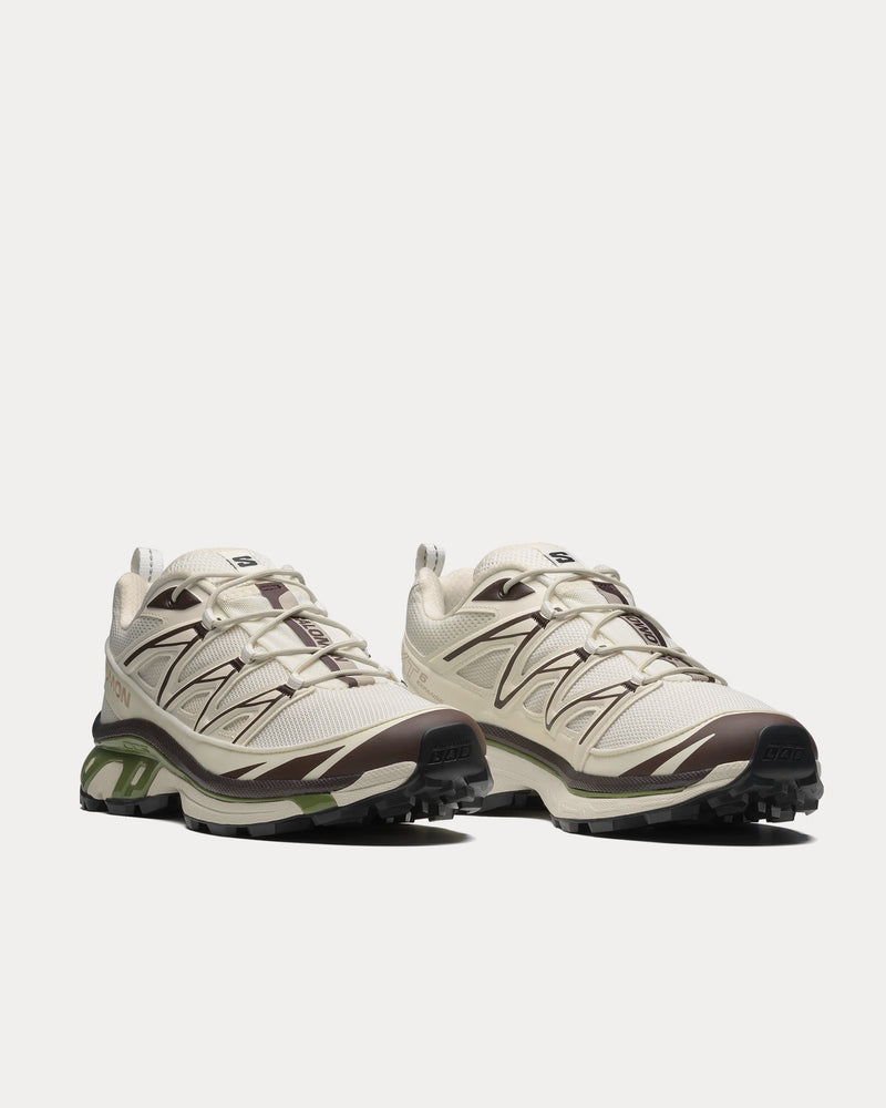 Salomon XT-6 Expanse Canvas Vanilla Ice / Black Coffee / Calla Green Low Top Sneakers - 3