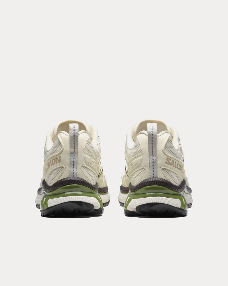 Salomon XT-6 Expanse Canvas Vanilla Ice / Black Coffee / Calla Green Low Top Sneakers - 4
