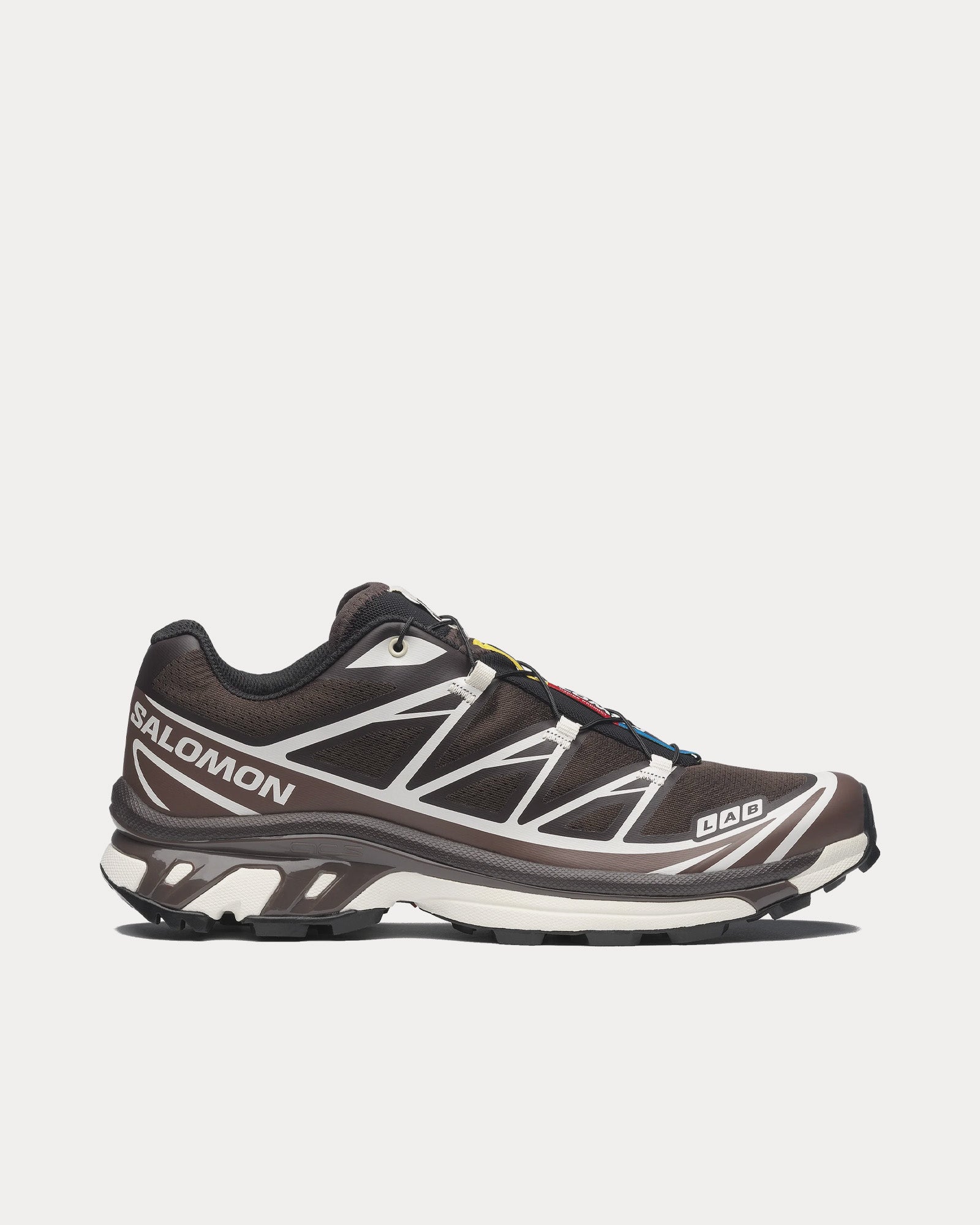 Salomon Unisex XT-6 Black Coffee / French Roast Low Top Sneakers Salomon Unisex XT-6 Black Coffee / French Roast Low Top Sneakers