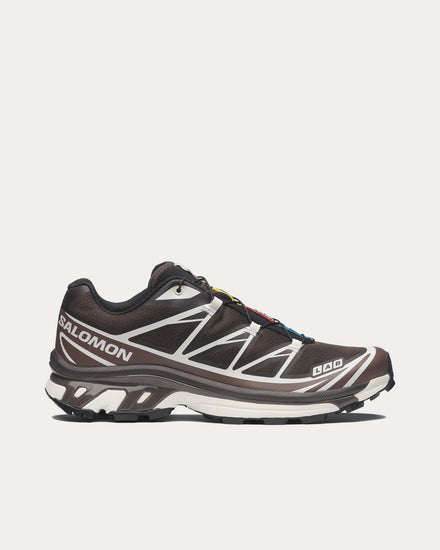 Salomon XT-6 Black Coffee / French Roast Low Top Sneakers - 1