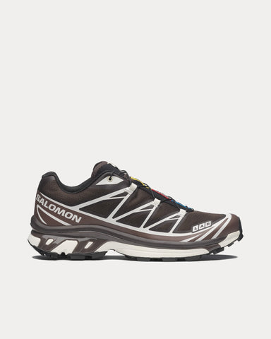Salomon XT-6 Black Coffee / French Roast Low Top Sneakers
