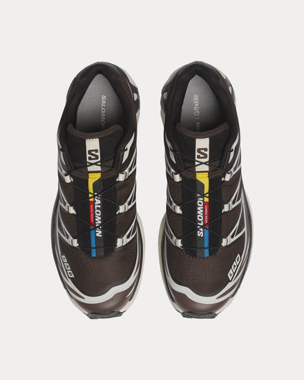 Salomon XT-6 Black Coffee / French Roast Low Top Sneakers - 2