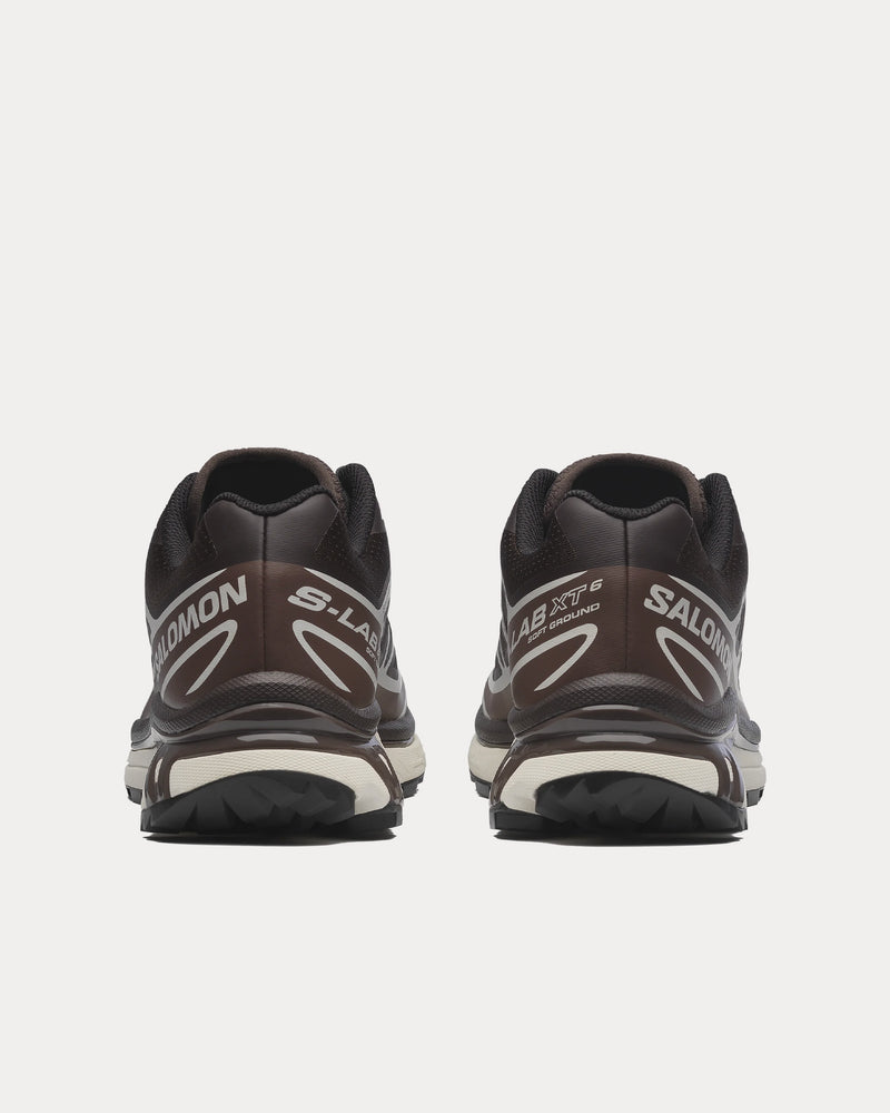 Salomon XT-6 Black Coffee / French Roast Low Top Sneakers - 4