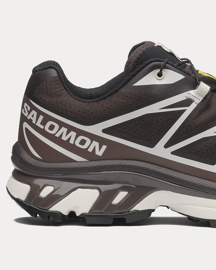 Salomon XT-6 Black Coffee / French Roast Low Top Sneakers - 5