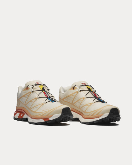 Salomon XT-6 Gore-Tex Almond Milk / Soft Clay / Burnt Ochre Low Top Sneakers - 3