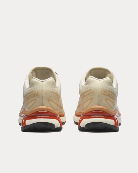 Salomon XT-6 Gore-Tex Almond Milk / Soft Clay / Burnt Ochre Low Top Sneakers - 4