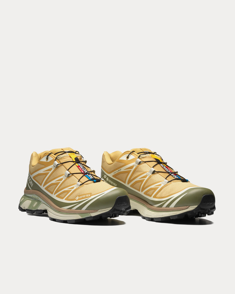 Salomon XT-6 Gore-Tex Antelope / Icicle / Portabella Low Top Sneakers - 3